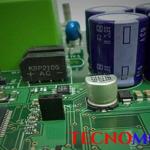Montagem de componentes smd